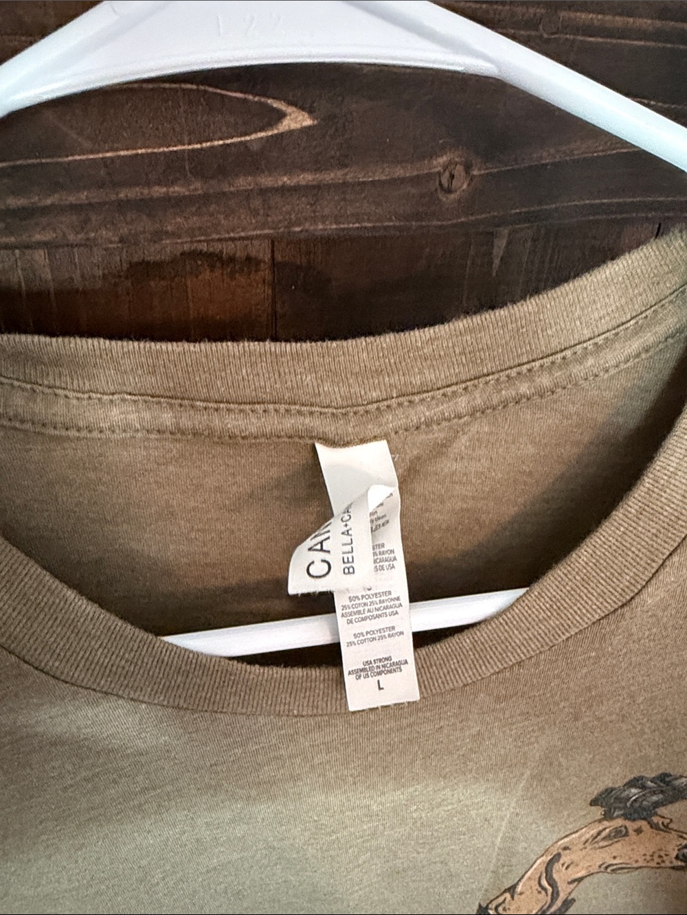 Nine Line Tactical Dachshund Graphic Tee - Tan - Picture 3 of 3